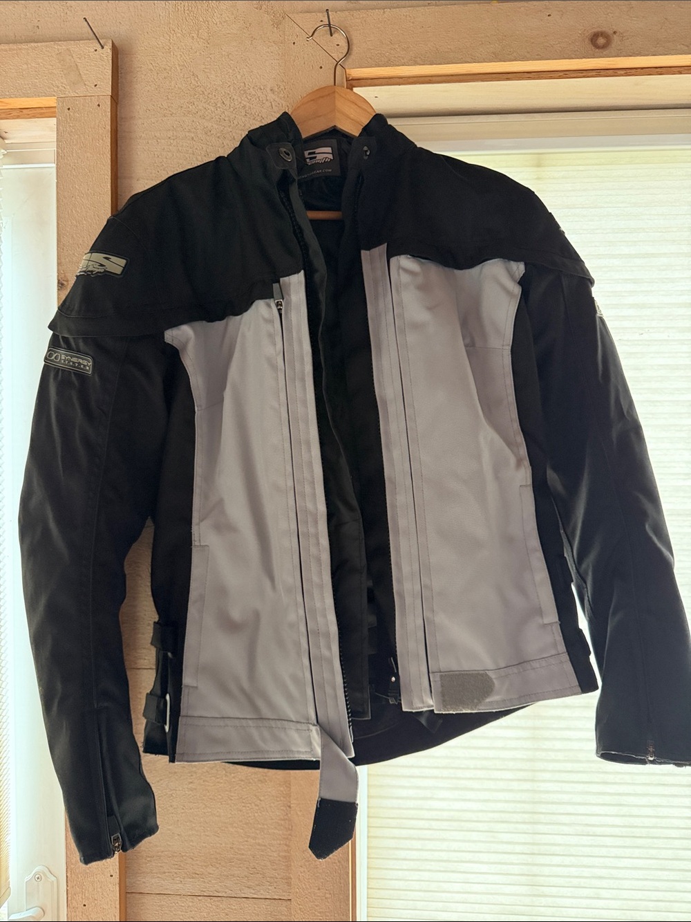 Women's Black and Light Gray Performance Riding Jacket